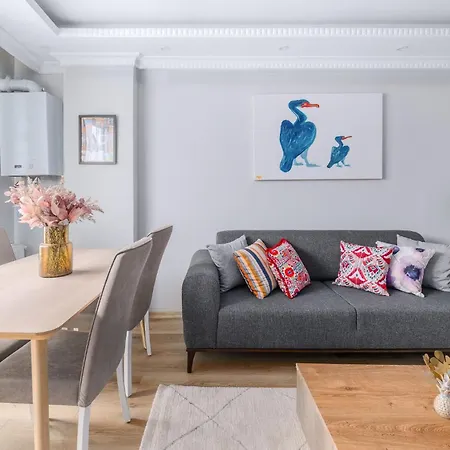 Cozy City Apartment High-Speed Wif Elevator * Istanbul